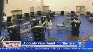 LA City Recreation Centers Reopen As Shelters For Homeless