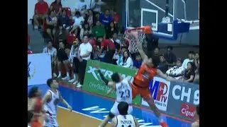 WILL GOZUM with the BASTOS DUNK l In Your FACE SLAM l MPBL - Quezon Huskers