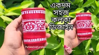 Easy glass painting video with tips | kolka design for beginners| #glasspainting #kolkadesign #art 