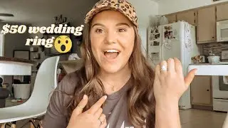 WEARING A $50 WEDDING RING // Modern Gents Ring Honest Review!