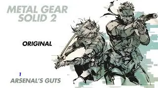 Metal Gear Solid 2 OST 🎮 Arsenal's Guts (Original Song - 1 Hour Loop) | Epic MGS2 Background Music 🎧