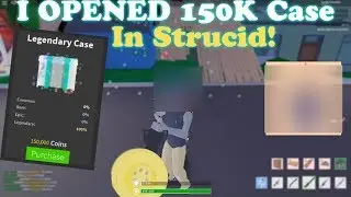 I BOUGHT MY FIRST THE LEGENDARY CASE IN STRUCID! (Rip my coins)