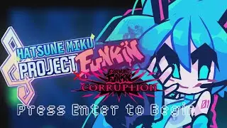 FNF corruption Miku mod