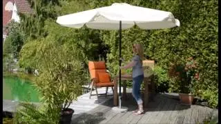 Alu-Marktschirm 