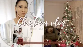 CHRISTMAS VLOG 2020 🎄 |  WRAPPING GIFTS - EAT & GET READY WITH ME  |  zannestyles