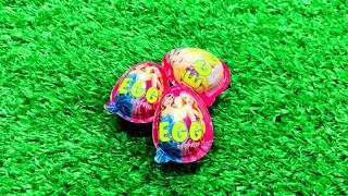 100 Yummy Kinder Surprise Egg Toys Opening - A Lot of Kinder Joy Chocolate ASMR part *175