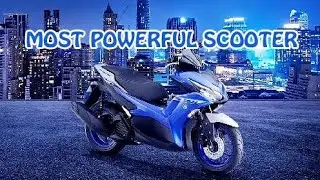 Most Powerful scOOter in INDIA The New Yamaha Aerox 155 🛵✅