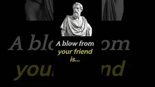 Pythagoras's Quote on the Importance of True Friendship #shorts #quotes #pythagoras #friends
