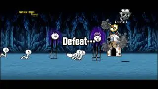 The battle cats Beating Crazed gross cat is easy (5 minutes) Speed Cpu Sniper cat