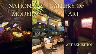 📍National Gallery of Modern Art |📍Nandan Cafe (Churchgate) In Details | Art Exhibition 