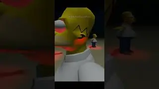 Reversed Ritual (You vs Homer animation) #roblox #youvshomer #memes #shorts #trending