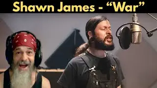 WHAT A VOICE WOW! - LOVED THIS! - Metal Dude * Musician - (REACTION) - Shawn James - 
