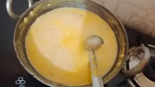 Desi style lassi ki kadhi