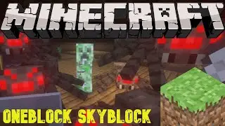 A couples Minecraft ONEBLOCK SKYBLOCK Adventure (first 35 days)