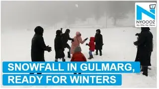 Gulmarg receives fresh snowfall, attracts tourists