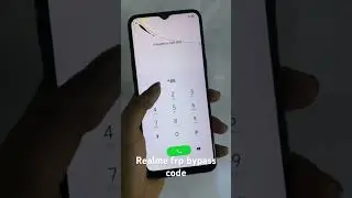 Realme 5i FRP BYPASS CODE