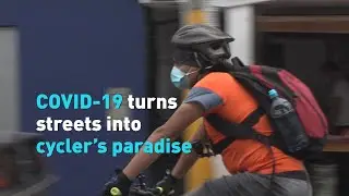 COVID-19 turns Peru's capital into bicycle paradise