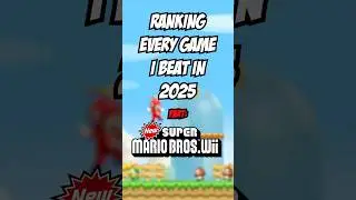 New Super Mario Bros. Wii | Все игры, которые я прошёл в 2025 году