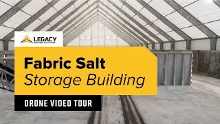 Check Out This Salt Storage Building in St. Louis - Drone Video Tour
