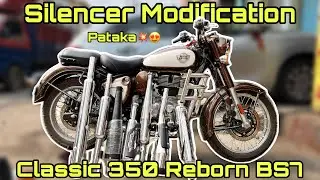 Trying Different Exhaust On Classic 350 Reborn BS7 2025 🔥😍| Classic 350 | @BikersBeyond