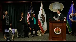 District Attorney Nathan Hochman Welcomes New Victim Services K-9 Unit Members