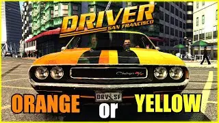Is Tanner's Dodge Challenger Orange or Yellow?- Driver San Francisco