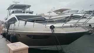 MIAMI BOAT SHOW - 66' AZIMUT YACHT MARINE A/C REFIT IN 25 SECONDS - MONSTER STUDS