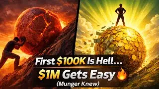 First $100K Feels Like HELL 😩&hellip; Then $1M Snowballs EASY 🔥 (Munger Was Right!)