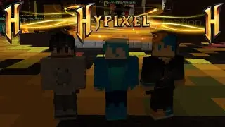 Playing Hypixel w/ @Pyntra and @portalmation