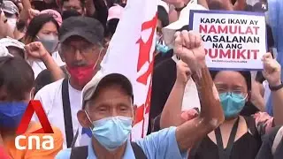 Philippines presidential election: Protests erupt as Marcos family set to return to power
