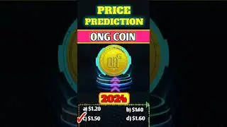 ONG COIN price prediction 2024 || #earnmoneyonline | #ytshorts | #earning | #btc