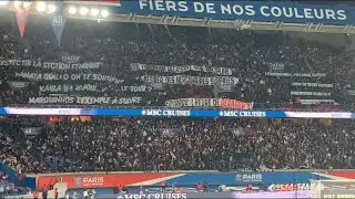 Ambiance PSG Rennes - Victoire en toute fin de match !