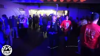 атмосферные кадры народных танцев на прощании