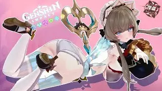 透けサンドローネ（傀儡）で「I'm feeling good/Eng&mdash;Ryan B」Sandrone/Marionette【MMD/原神インパクト/Genshin Impact hoyoverse】