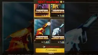 NEXT Incubator upcoming update in free fire THOMPSON 2022 #shorts