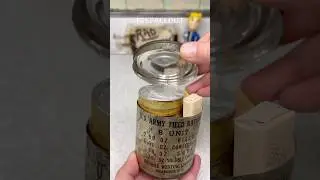 Opening 80 Year Old Survival Food Ration Can from a Fallout Shelter!
