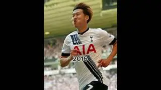 Heung Min Son evolution