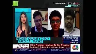 Our #COVIDchampion Saral Designs in conversation with Megha Vishwanath from CNBC-TV18