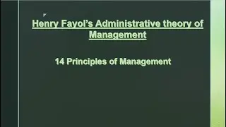 SYJC/12th OCM CHAP 1 || PART 3 : Henry Fayol's 14 Principles of Management