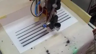 CNC Airbrush demonstration 8