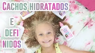 COMO HIDRATAR E DEFINIR OS CACHOS DE CRIANÇAS ♥ Fala Dantas