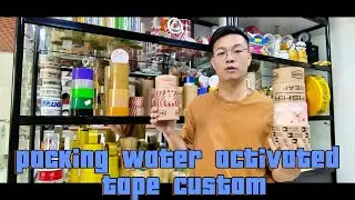 Printed paper tape for packaging,printed paper tape rolls,printed reinforced paper tape
