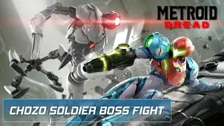Metroid Dread - Chozo Soldier in Elun boss fight guide (Dread Mode)