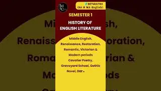 WBSU English Honours 2025: New 4-Year FYUGP Explained in 60s!