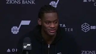 Taylor Hendricks PostGame Interview | Memphis Grizzlies vs Utah Jazz