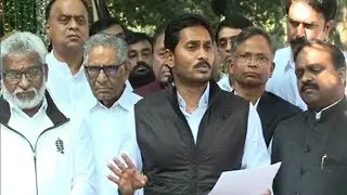 YS Jagan speaks to National Media  | Live from Delhi | Sakshi TV - Watch Exclusive