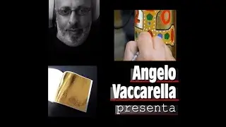 Decorazione cero con foglia oro laminata 24 kt