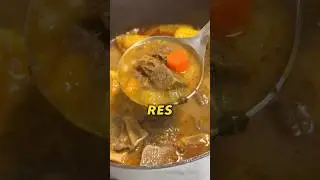Пуэрто-риканский говяжий суп 🔥 #пуэрториканскаякухня #карибскаякухня