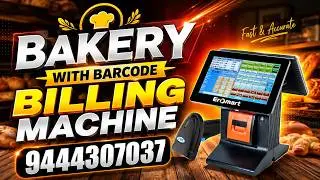Bakery With Barcode Scanner Billing Machine in Madurai ✨ #bakery #scanner #shorts