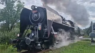 Šlechtična 475.111 na trati Plzeň - Domažlice (Chodské Slavnosti 2025)